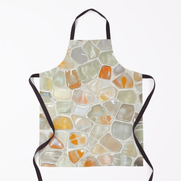 Item preview, Polished River Pebble Mosaic designed and sold by zzz888.
