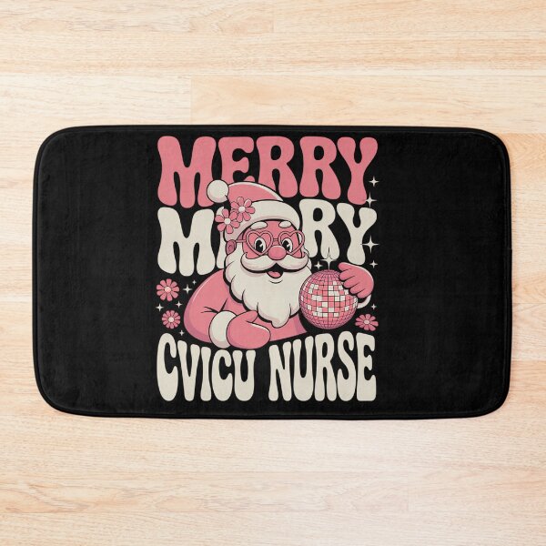 Item preview, Merry CVICU Nurse Christmas Pink CVICU Nurse designed and sold by tabdejinti.
