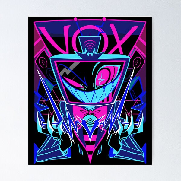 Alastor X Vox Posters for Sale | Redbubble