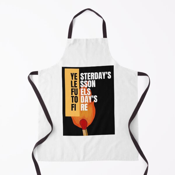 Item preview, Yesterday Lesson Fuels Today's Fire, Custom and Unique Design for T-Shirt designed and sold by RJRDesignStore1.