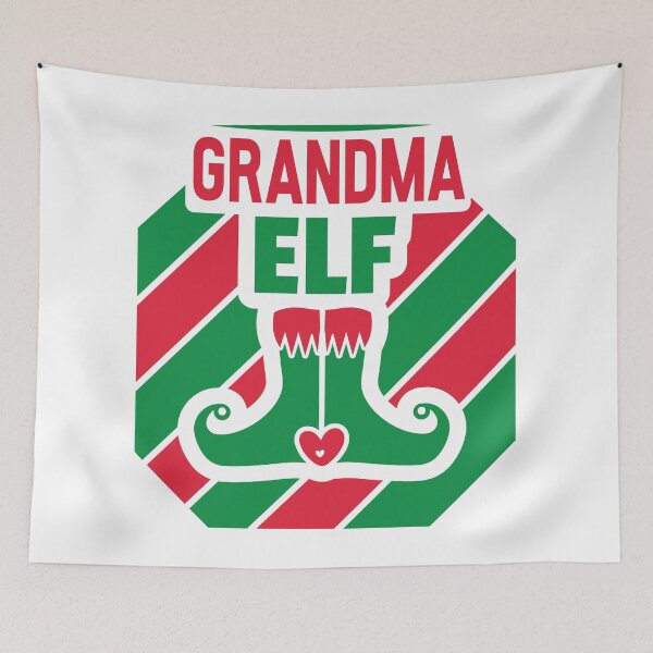 Item preview, Grandma Elf Christmas Matching Family T-Shirt designed and sold by Retr0Tshirts.