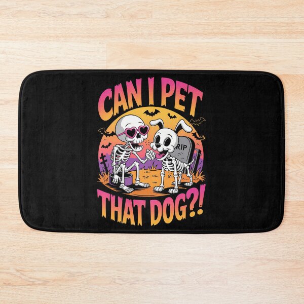Item preview, funny skeleton dog lovers halloween designed and sold by Turbotine.