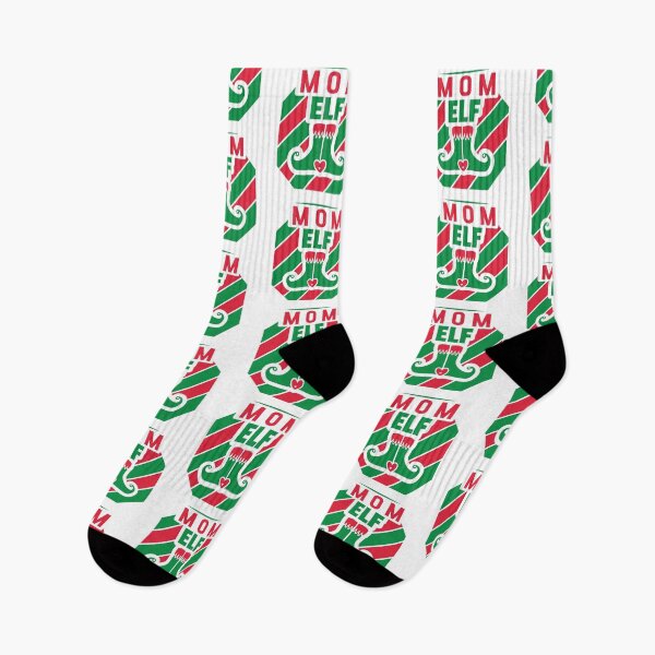 Item preview, Mom Elf Christmas Matching Family T-Shirt designed and sold by Retr0Tshirts.