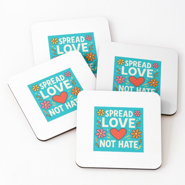 Item preview, Spread love, not hate designed and sold by Rebecca Tyler-Squires.