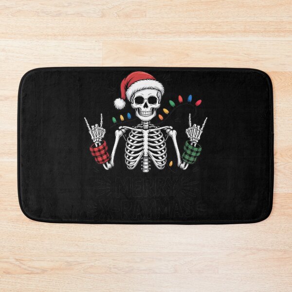 Item preview, Merry X-Raymas Christmas Xray Skeleton Rib Cage Radiology designed and sold by ticlitule.