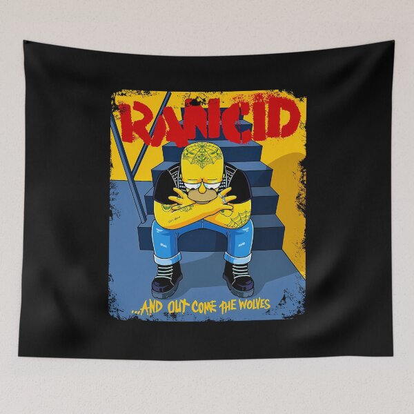Item preview, Rancid E Surgem Os Lobos Auténtico Punk Rock designed and sold by HenriPfeiffone.