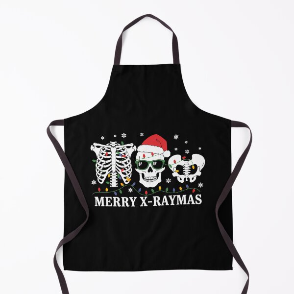 Item preview, Merry X-Raymas Skeleton Rib Cage Radiology Skull Christmas designed and sold by ticlitule.
