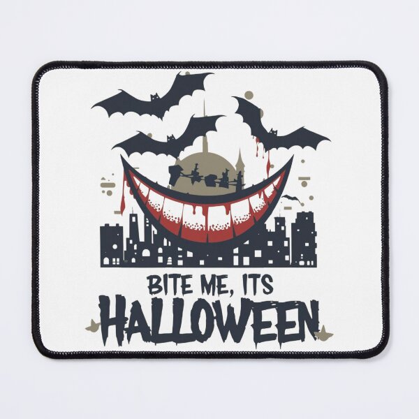 Item preview, Bite Me Its Halloween Cute Witch Halloween Witch Hat Spooky Season designed and sold by UrbanStitchCreations.