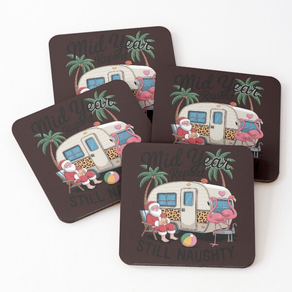 Item preview, Mid Year Report Still Naughty Christmas In July Camper designed and sold by ticlitule.