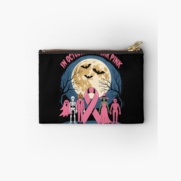 Item preview, Halloween in October We Wear Pink Breast Cancer Awareness designed and sold by DeadlockCrew.