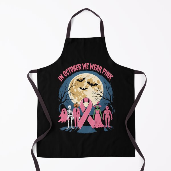 Item preview, Halloween in October We Wear Pink Breast Cancer Awareness designed and sold by DeadlockCrew.