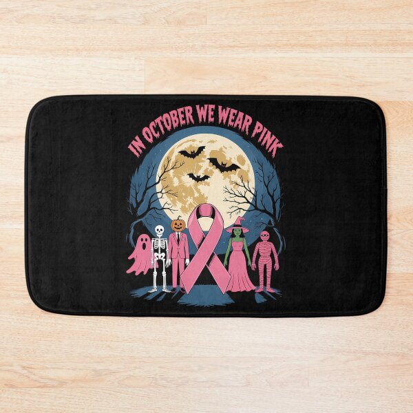 Item preview, Halloween in October We Wear Pink Breast Cancer Awareness designed and sold by DeadlockCrew.