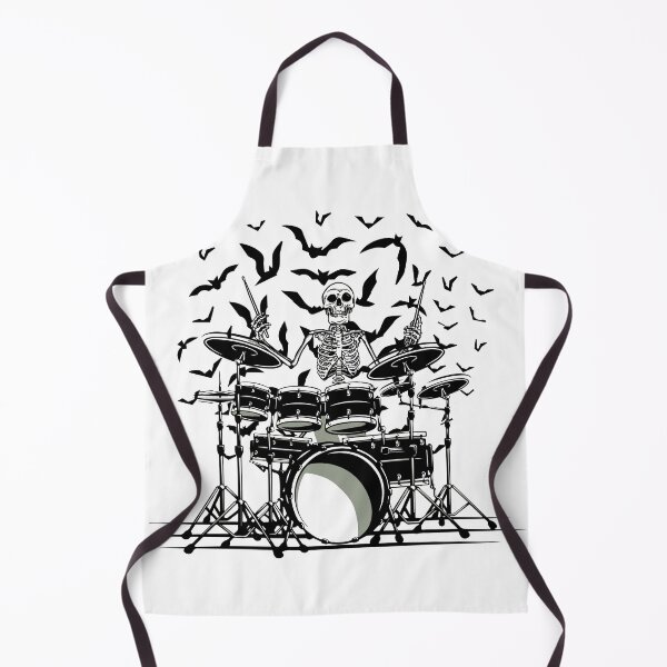 Item preview, White Skeleton Drum Kit designed and sold by paulrommer.