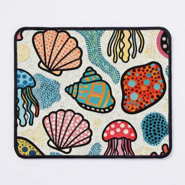 Item preview, Vibrant Undersea Doodle Pattern designed and sold by zzz888.