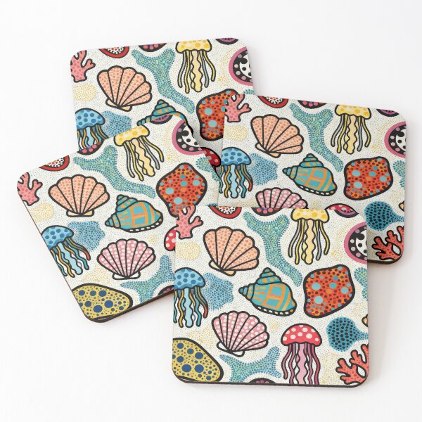 Item preview, Vibrant Undersea Doodle Pattern designed and sold by zzz888.