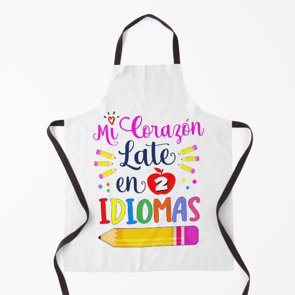 Item preview, Mi Corazon Late en dos Idiomas Bilingual Spanish Teacher designed and sold by NUMAcreations.