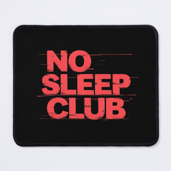 Item preview, NO SLEEP CLUB - Red Urban Streetwear Desing designed and sold by NotABoringShop.