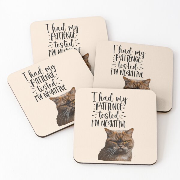 Item preview, Zero Patience Cat designed and sold by Artis-t-fun.