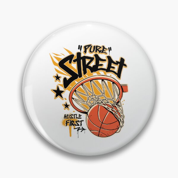 Item preview, Hustle First Street Basketball designed and sold by paulrommer.