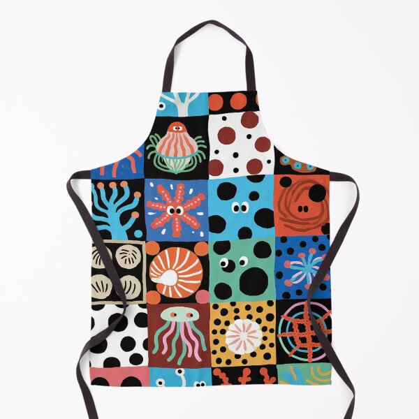 Item preview, Vibrant Oceanic Grid Pop Art designed and sold by zzz888.