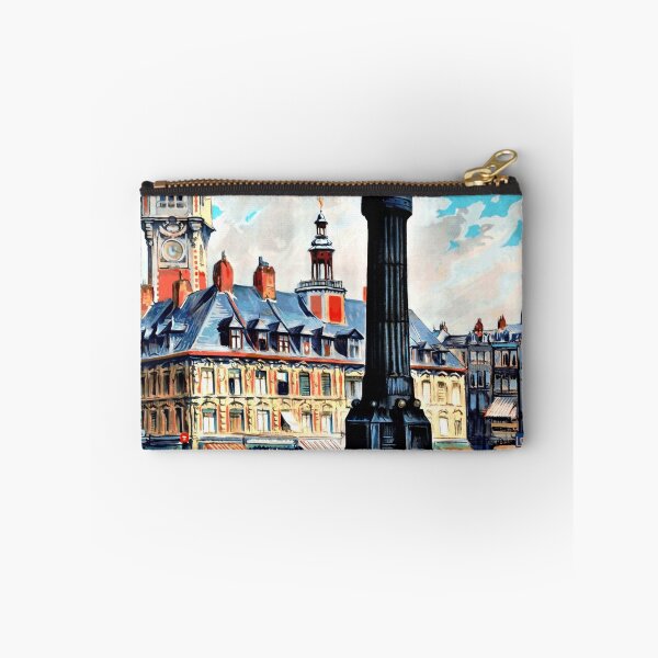 Item preview, Vintage Lille Travel Poster | Art Deco Style | Northern France | Chemins de Fer du Nord | Historic & Cultural Charm designed and sold by artofuniverse.