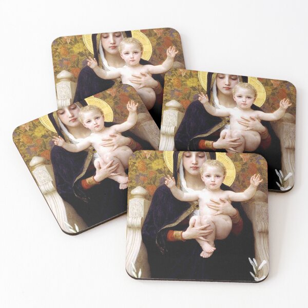 Item preview, Our Lady: Virgin of the Lilies — William-Adolphe Bouguereau designed and sold by Art Outlaws.