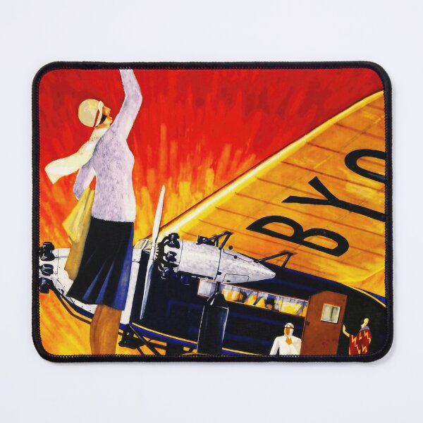 Item preview, Vintage Japan Air Transport Poster | Art Deco Aviation Art | Early 20th Century Travel | Retro Pilot & Plane Decor designed and sold by artofuniverse.