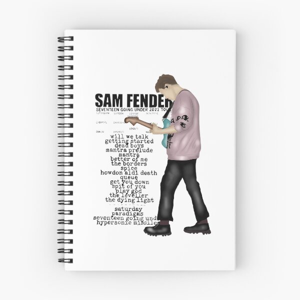 Item preview, Sam Fender Seventeen Going Under Tour designed and sold by HenriPfeiffone.