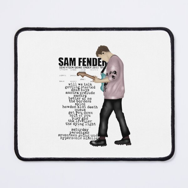 Item preview, Sam Fender Seventeen Going Under Tour designed and sold by HenriPfeiffone.