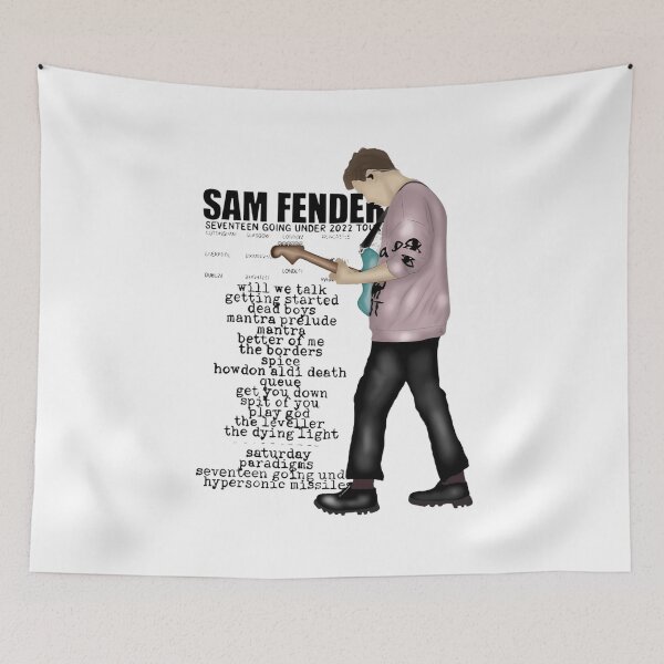 Item preview, Sam Fender Seventeen Going Under Tour designed and sold by HenriPfeiffone.