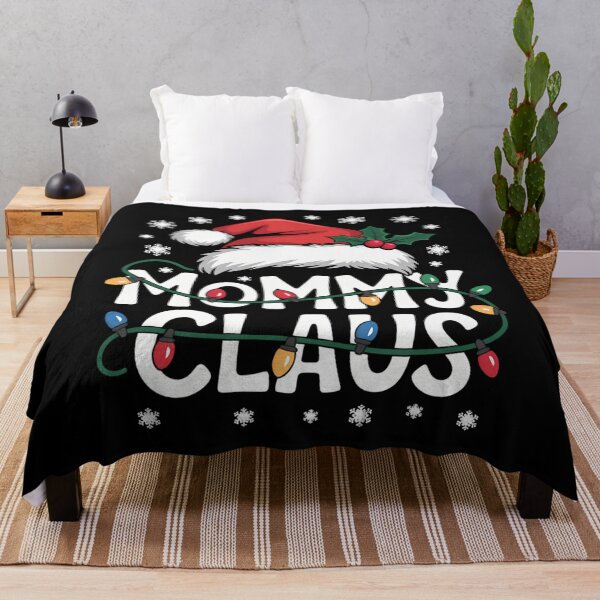 Artikelvorschau, Mommy Claus Shirt Weihnachtslichter Pyjama Familie Matching entworfen und verkauft von BiellaSar.