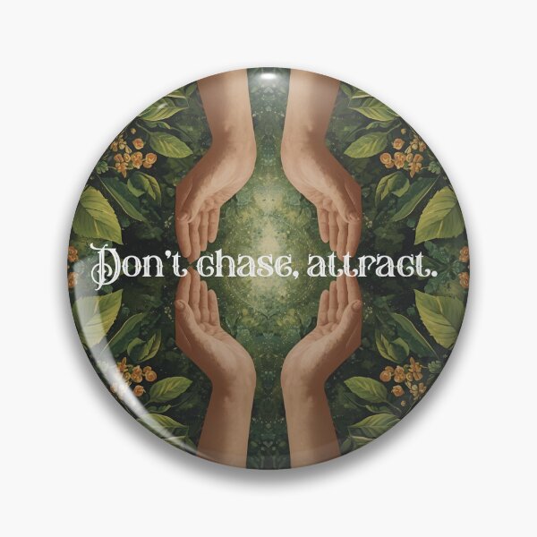 Item preview, Don't chase, attract  designed and sold by LaughandLaugh.