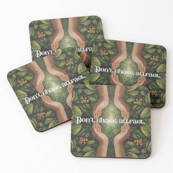 Item preview, Don't chase, attract  designed and sold by LaughandLaugh.