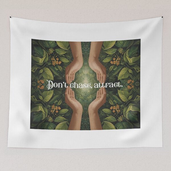 Item preview, Don't chase, attract  designed and sold by LaughandLaugh.