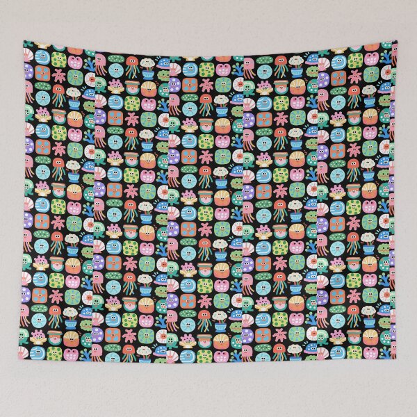 Item preview, Playful Deep Sea Cartoon Crew designed and sold by zzz888.