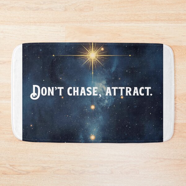 Item preview, Don't chase, attract  designed and sold by LaughandLaugh.