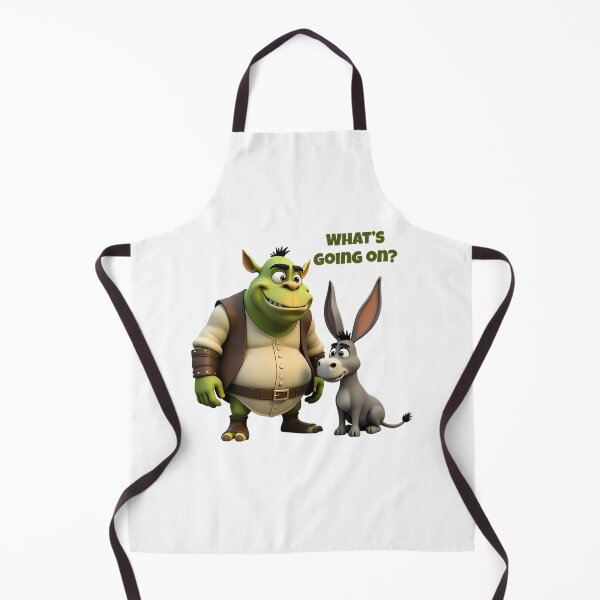 Item preview, Shrek And Donkey Funny Cartoon Duo Meme Style designed and sold by HenriPfeiffone.