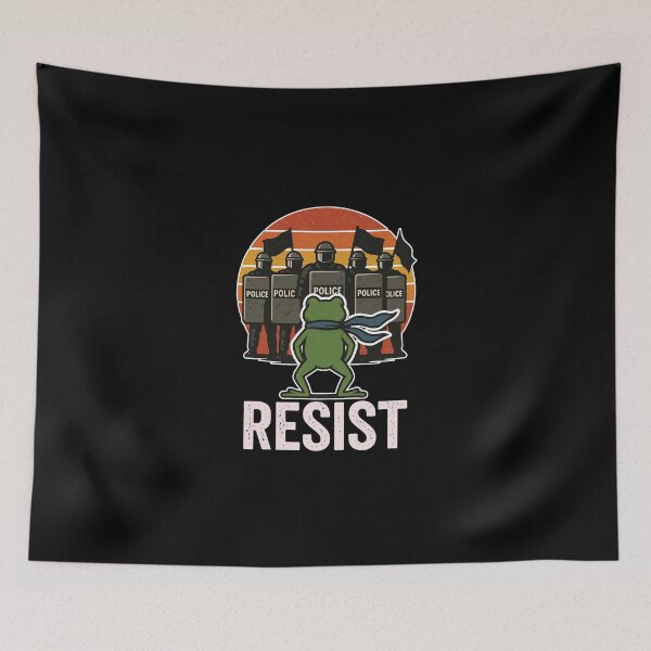 Item preview, Manifestante de la rana de Portland, Portland, Maine designed and sold by loupglouglou.