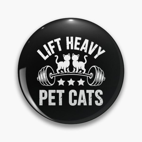 Item preview, Pet Cat Bodybuilding Weightlifting Cat Lovers designed and sold by blueyeeti.