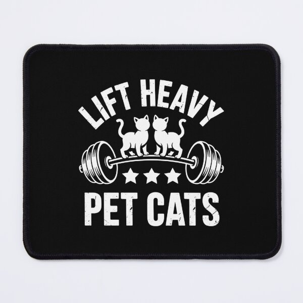 Item preview, Pet Cat Bodybuilding Weightlifting Cat Lovers designed and sold by blueyeeti.