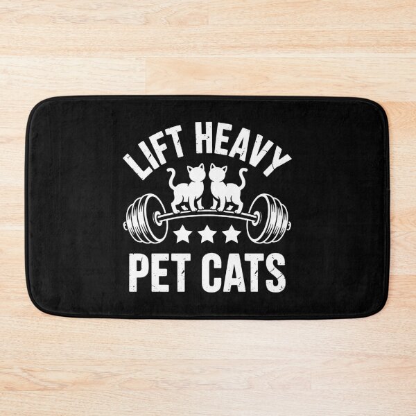 Item preview, Pet Cat Bodybuilding Weightlifting Cat Lovers designed and sold by blueyeeti.