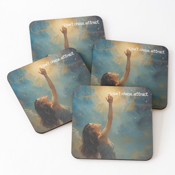 Item preview, Don't chase, attract  designed and sold by LaughandLaugh.