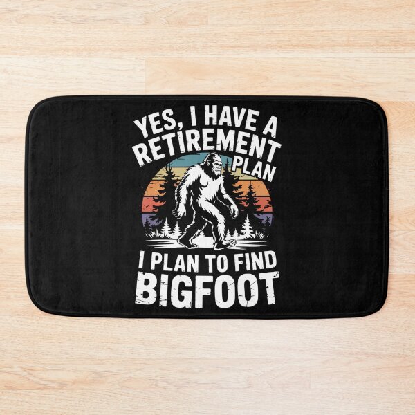 Item preview, Retirement Plan Bigfoot Funny Animal designed and sold by blueyeeti.