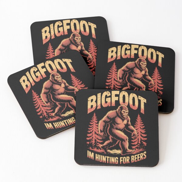 Item preview, Sasquatch Beer Lovers Drinking designed and sold by blueyeeti.