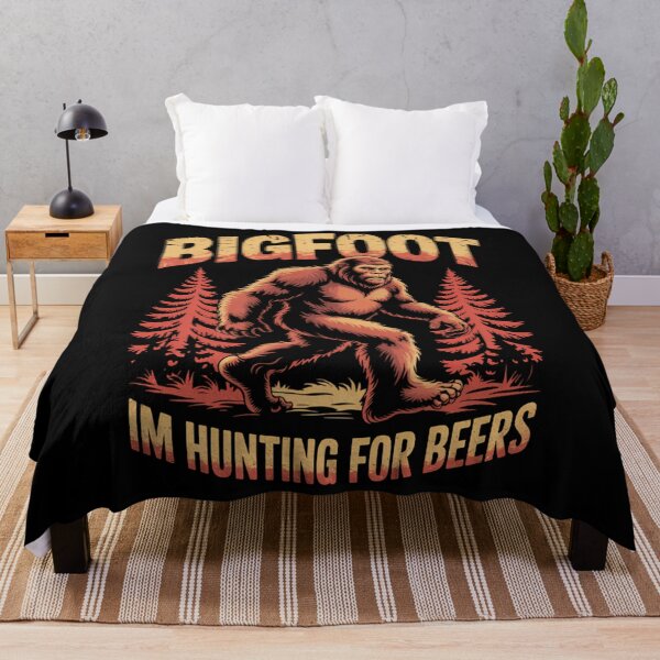 Item preview, Sasquatch Beer Lovers Drinking designed and sold by blueyeeti.