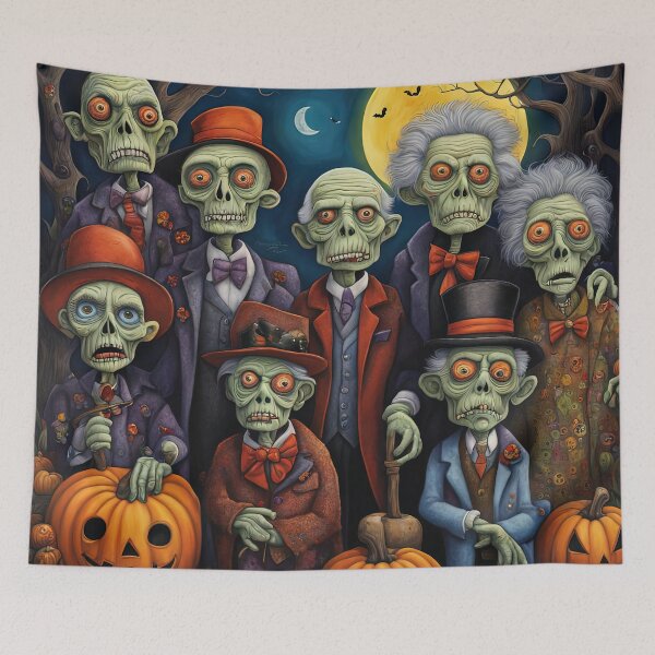 Item preview, Pensioners dressed as a Zombies for Halloween designed and sold by Colin Bentham.