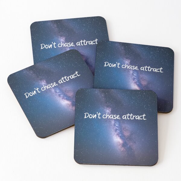 Item preview, Don't chase, attract  designed and sold by LaughandLaugh.