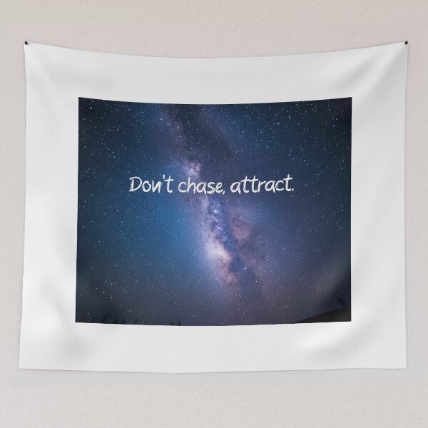 Item preview, Don't chase, attract  designed and sold by LaughandLaugh.