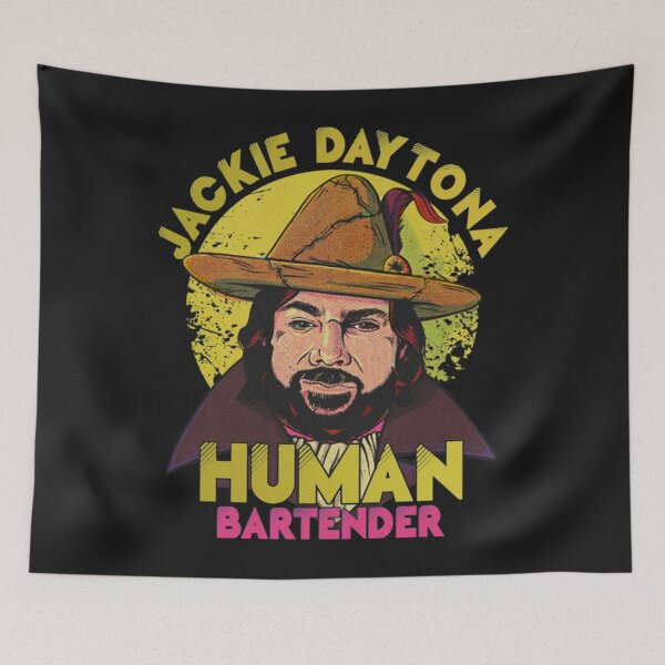 Item preview,  Jackie Daytona Jackie Daytona Human Bartender Retro designed and sold by SpencBode.