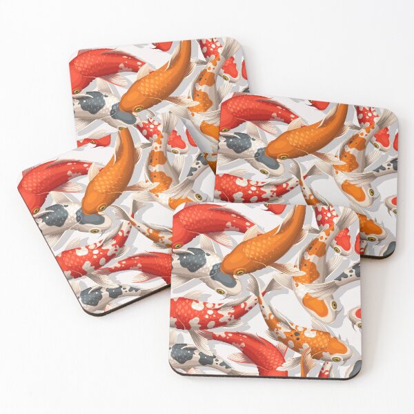 Item preview, Koi fish Pattern designed and sold by graphic-genie.